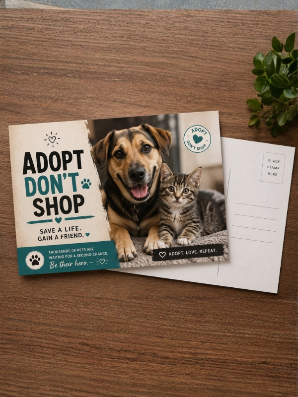 100LB Gloss Cover Postcards