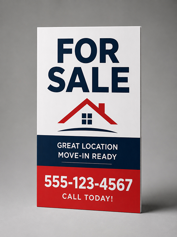 3mm. PVC Rigid Sign